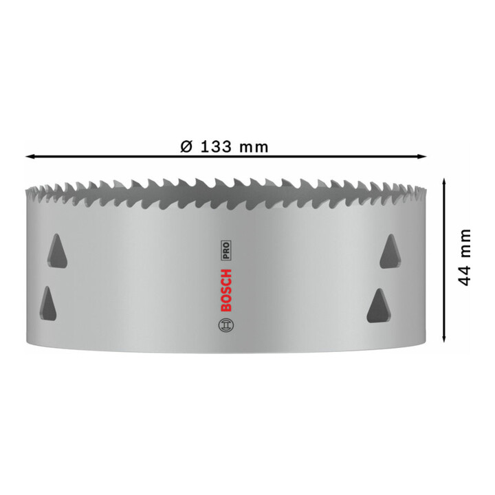 Bosch PRO Multi Material Lochsäge, 133 mm, mit Gewinde