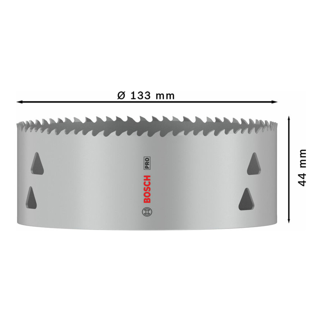 Bosch PRO Multi Material Lochsäge, 133 mm, mit Gewinde
