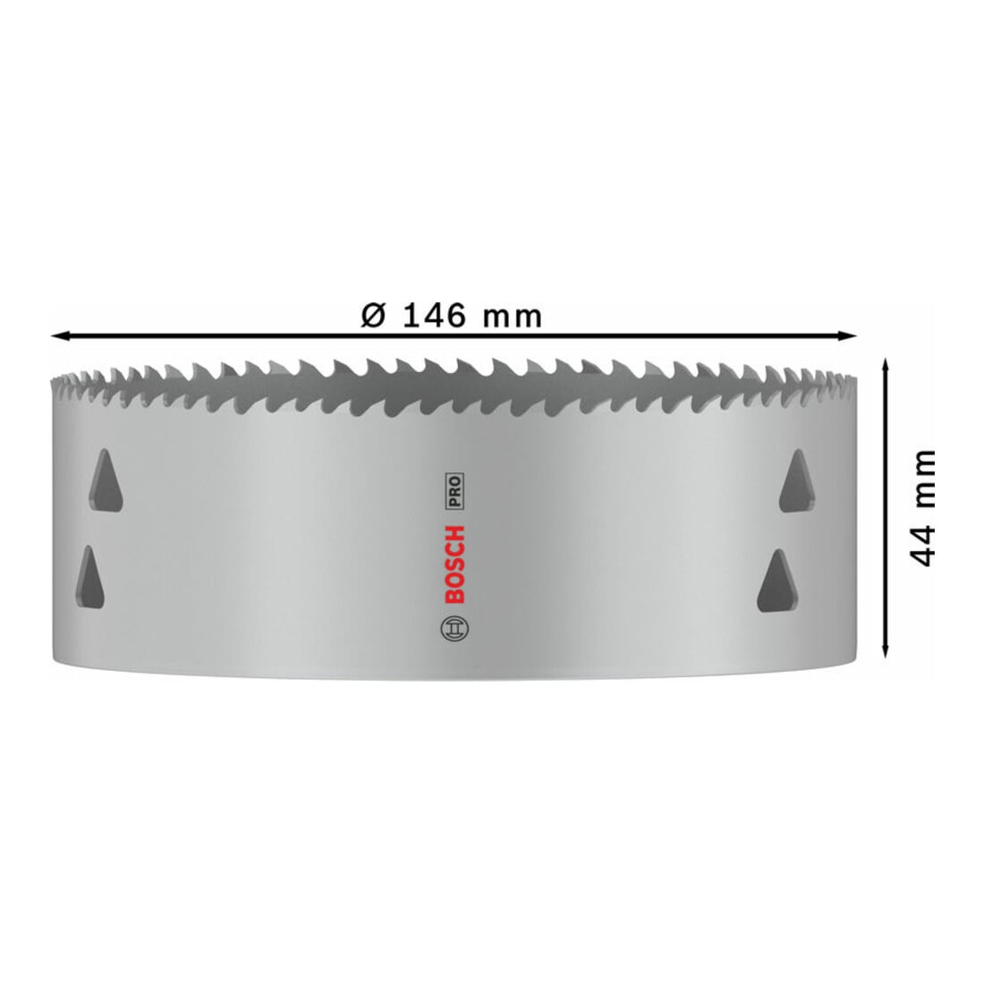 Bosch PRO Multi Material Lochsäge, 146 mm, mit Gewinde