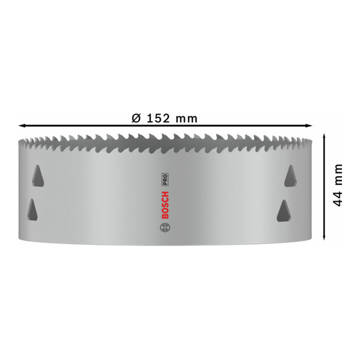 Bosch PRO Multi Material Lochsäge, 152 mm, mit Gewinde