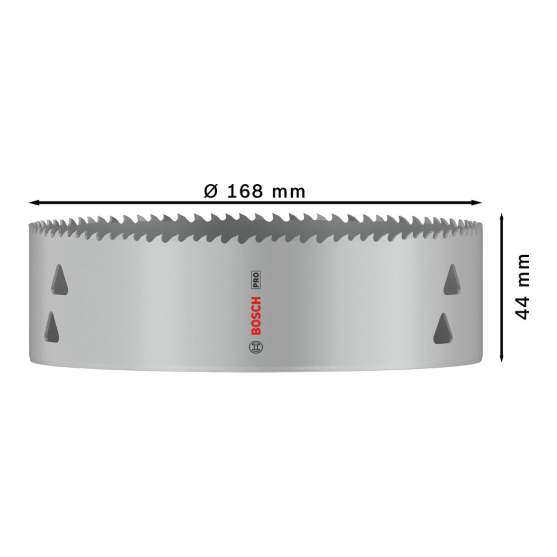 Bosch PRO Multi Material Lochsäge, 168 mm, mit Gewinde