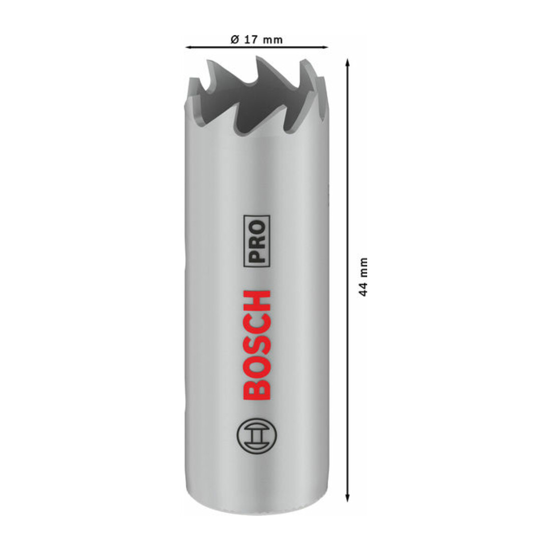 Bosch PRO Multi Material Lochsäge, 17 mm, mit Gewinde