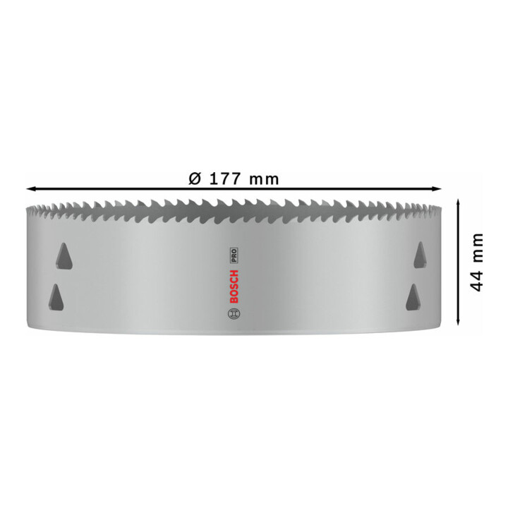 Bosch PRO Multi Material Lochsäge, 177 mm, mit Gewinde