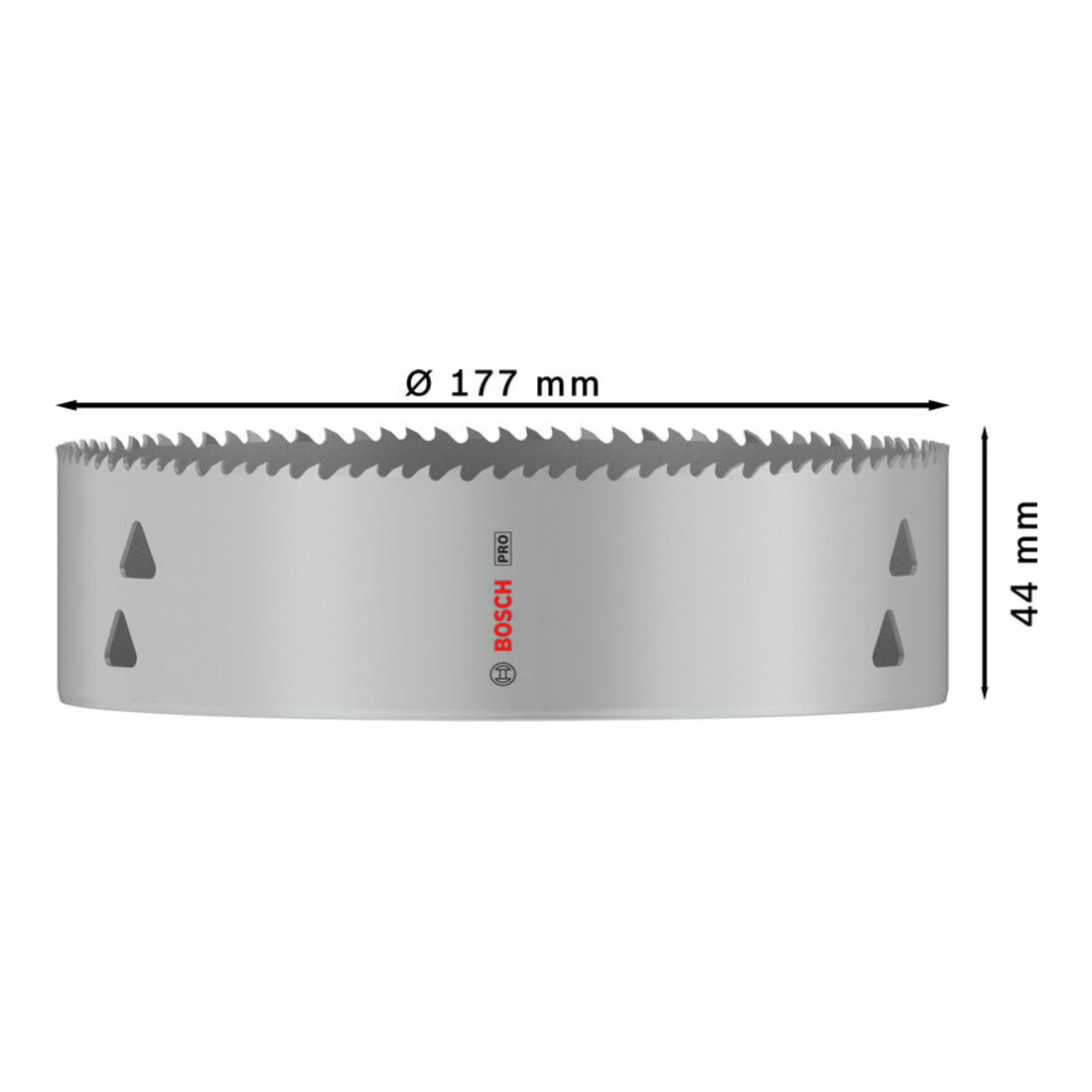 Bosch PRO Multi Material Lochsäge, 177 mm, mit Gewinde