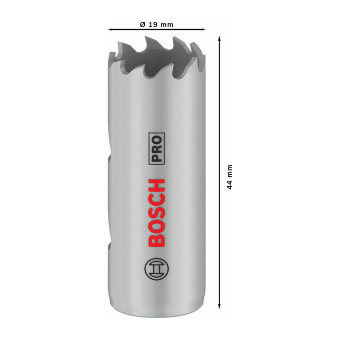 Bosch PRO Multi Material Lochsäge, 19 mm, mit Gewinde