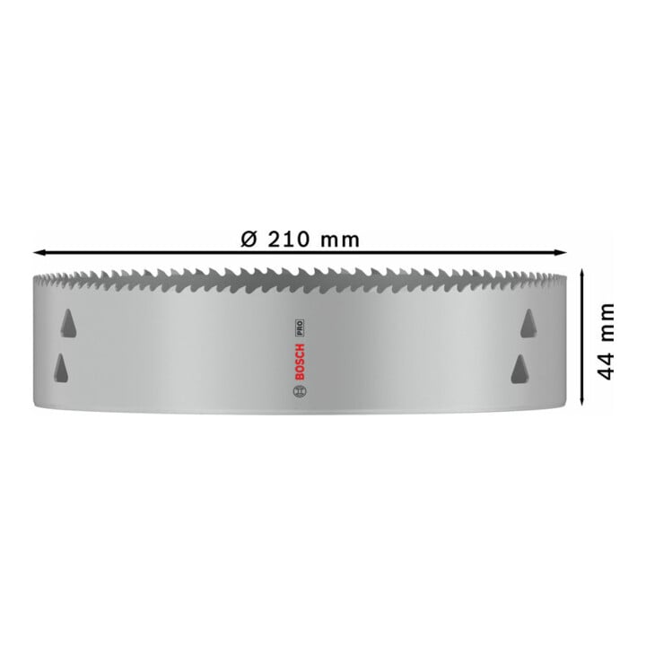 Bosch PRO Multi Material Lochsäge, 210 mm, mit Gewinde