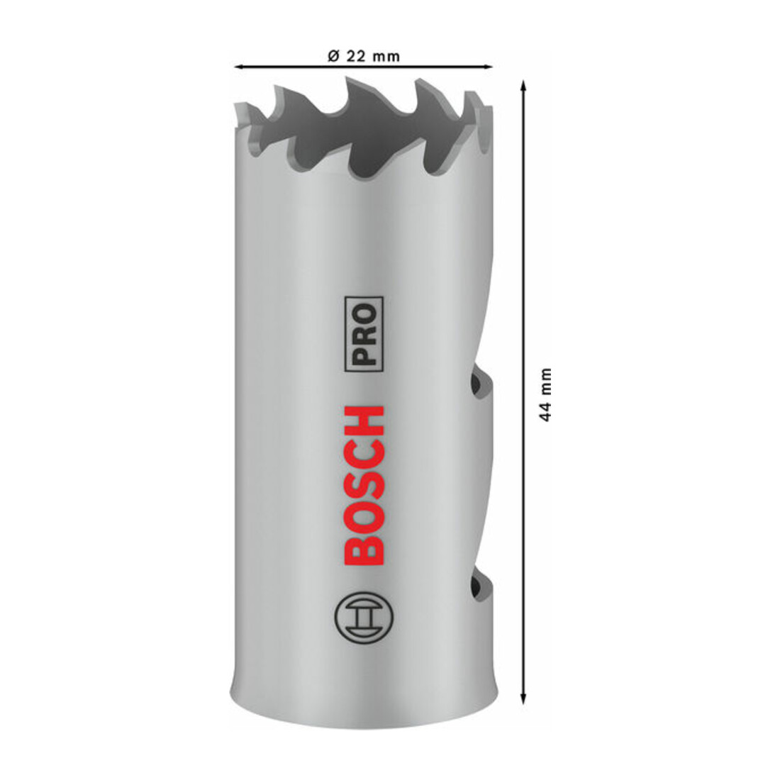 Bosch PRO Multi Material Lochsäge, 22 mm, mit Gewinde
