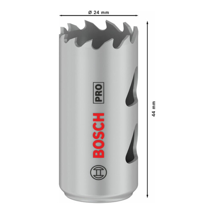 Bosch PRO Multi Material Lochsäge, 24 mm, mit Gewinde