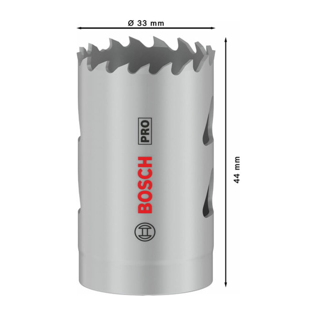 Bosch PRO Multi Material Lochsäge, 33 mm, mit Gewinde