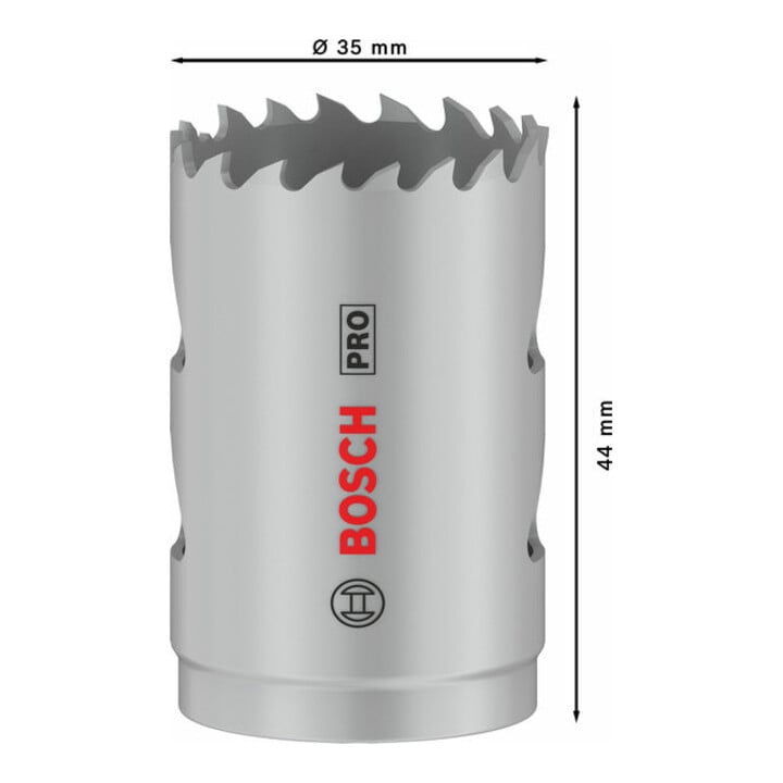 Bosch PRO Multi Material Lochsäge, 35 mm, mit Gewinde