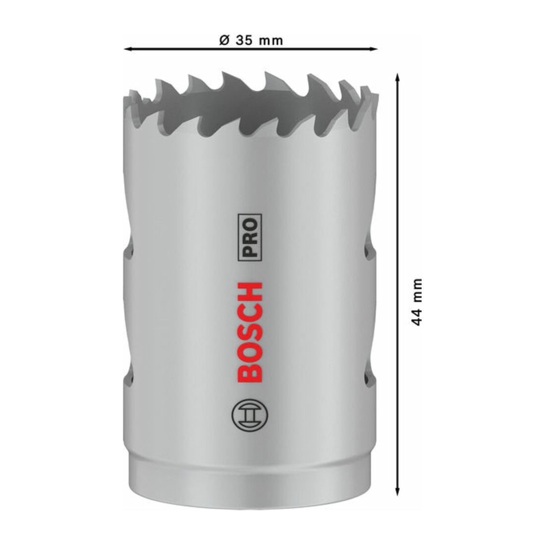 Bosch PRO Multi Material Lochsäge, 35 mm, mit Gewinde