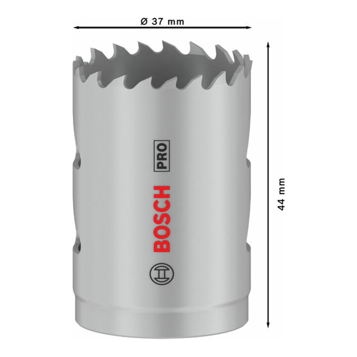 Bosch PRO Multi Material Lochsäge, 37 mm, mit Gewinde