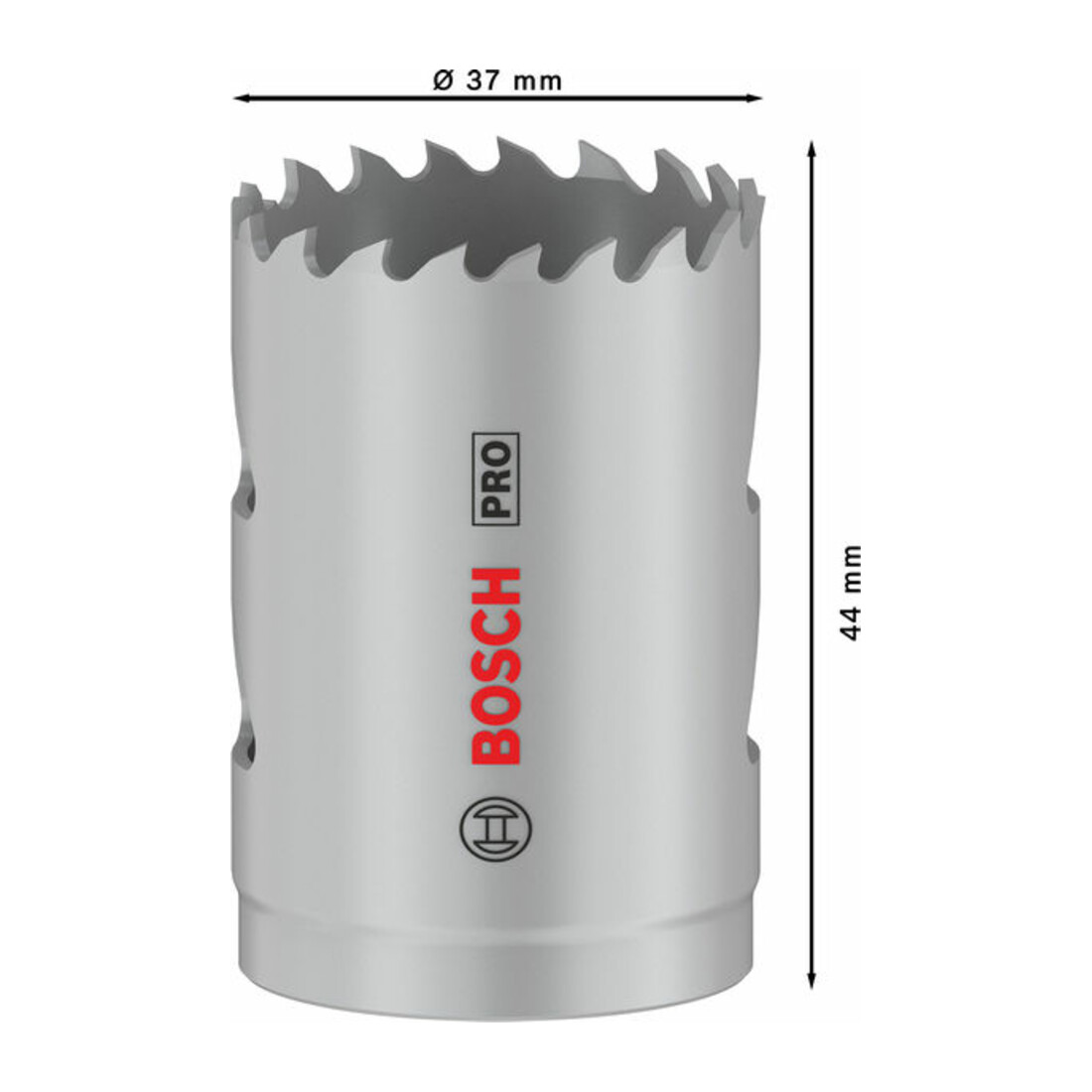 Bosch PRO Multi Material Lochsäge, 37 mm, mit Gewinde