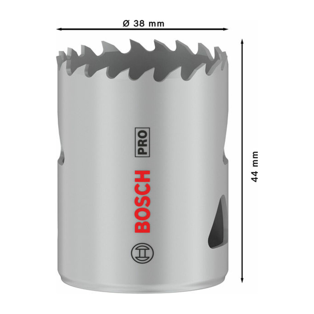 Bosch PRO Multi Material Lochsäge, 38 mm, mit Gewinde