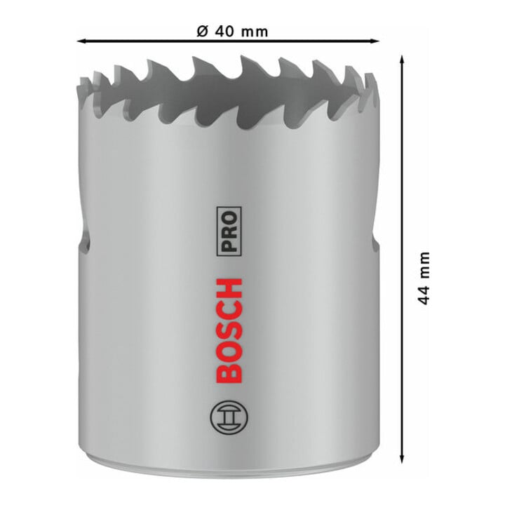 Bosch PRO Multi Material Lochsäge, 40 mm, mit Gewinde