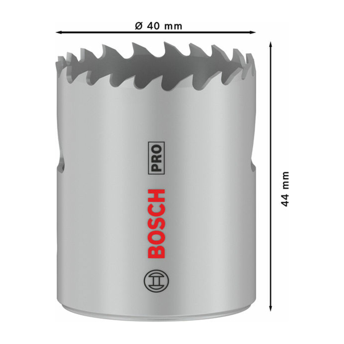 Bosch PRO Multi Material Lochsäge, 40 mm, mit Gewinde