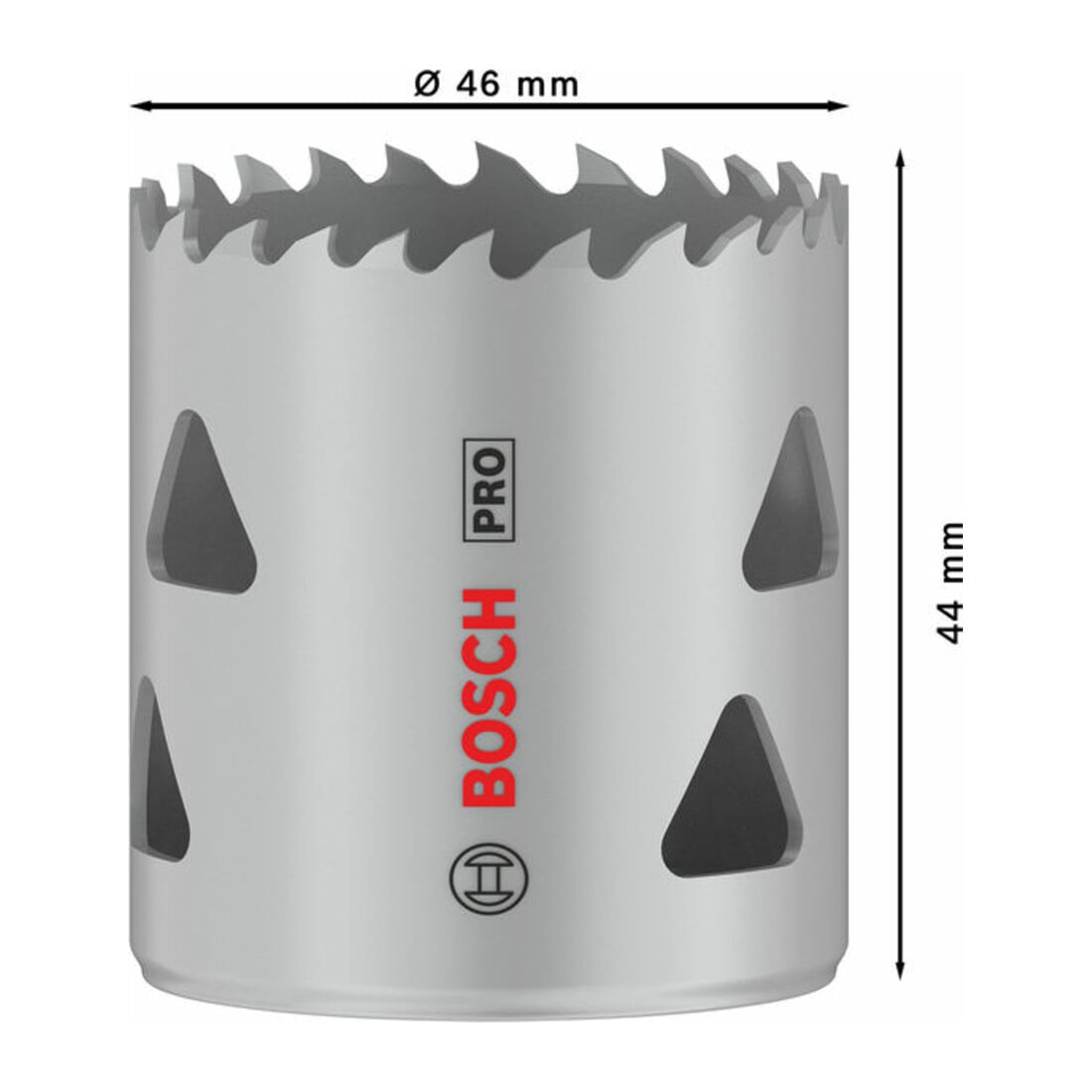 Bosch PRO Multi Material Lochsäge, 46 mm, mit Gewinde