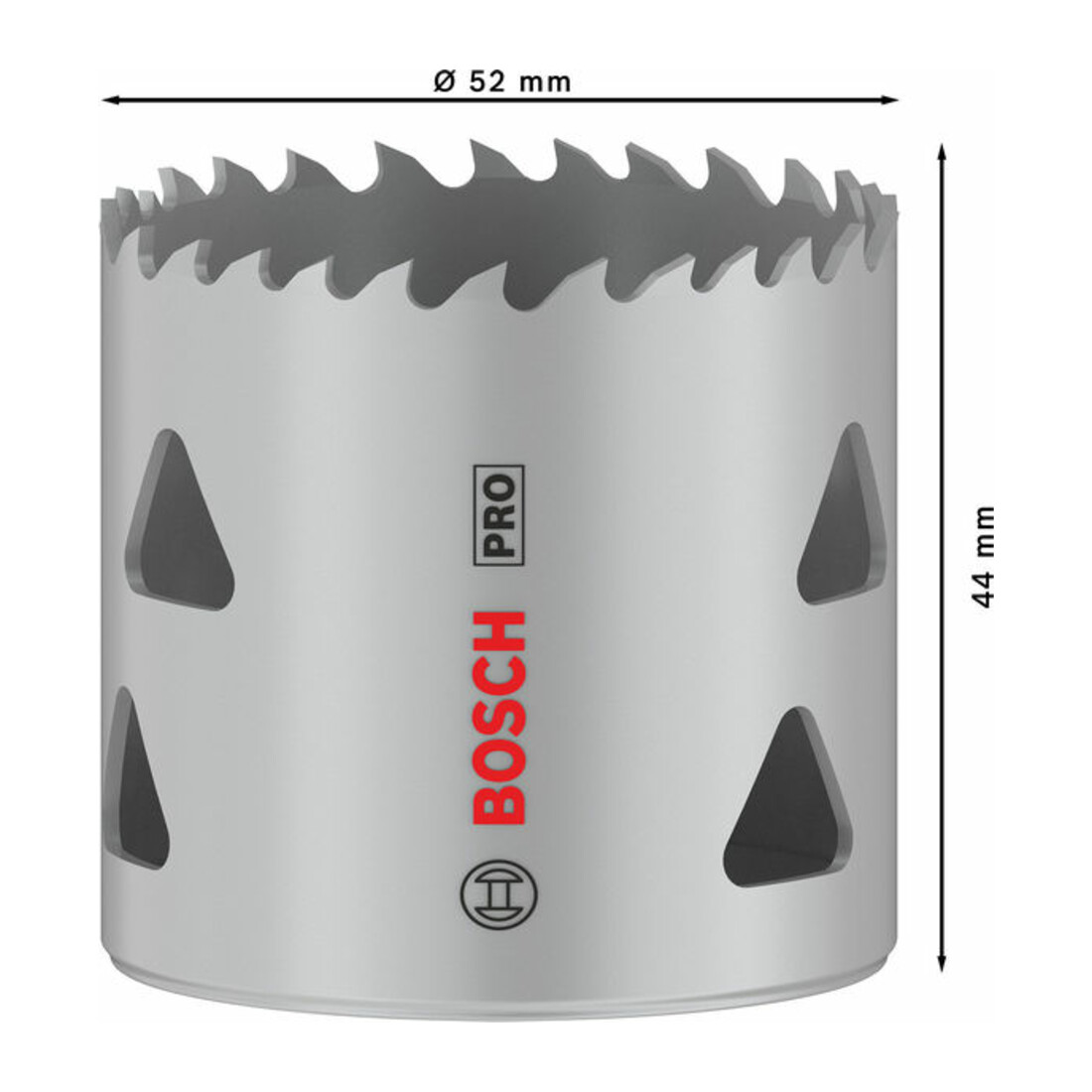 Bosch PRO Multi Material Lochsäge, 52 mm, mit Gewinde
