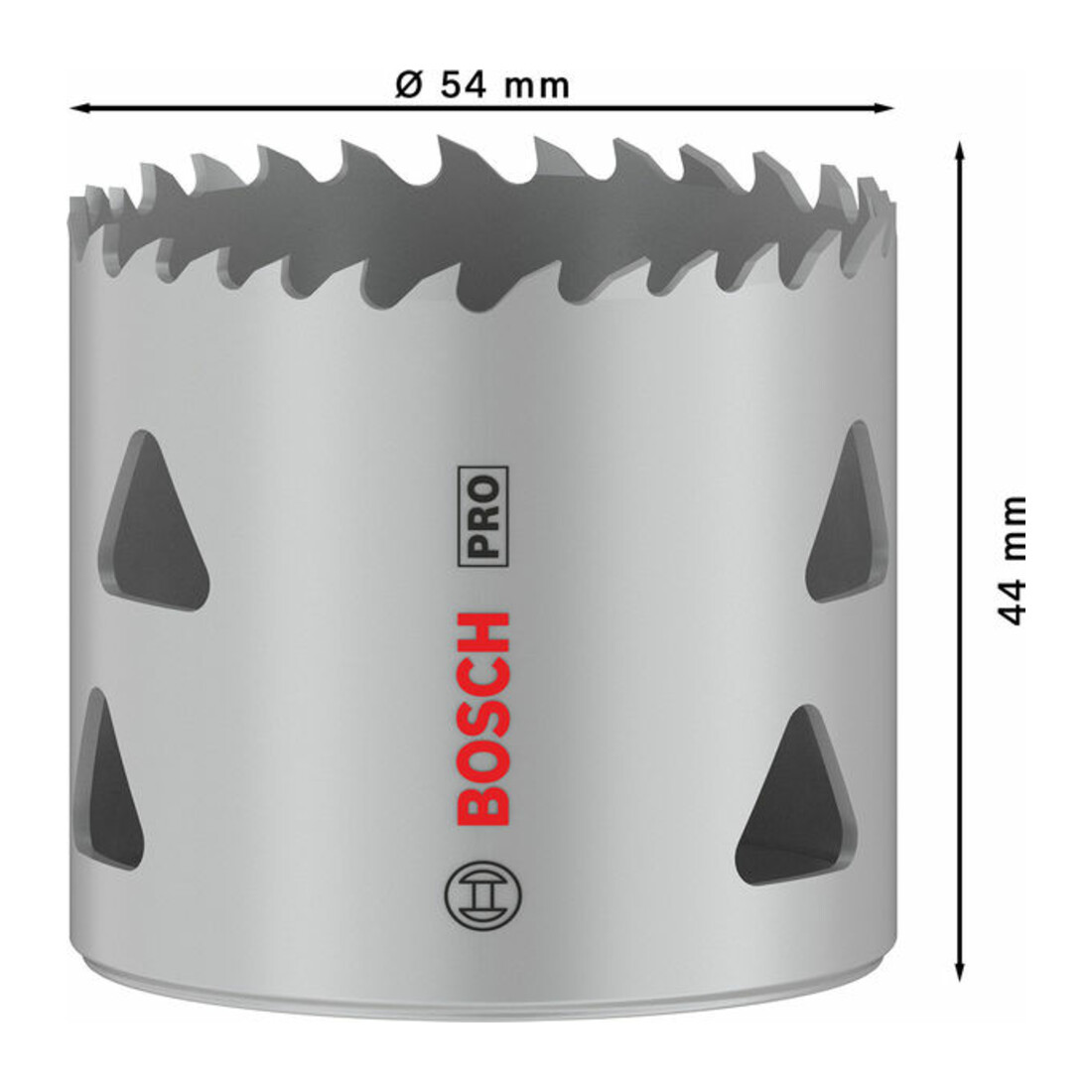 Bosch PRO Multi Material Lochsäge, 54 mm, mit Gewinde