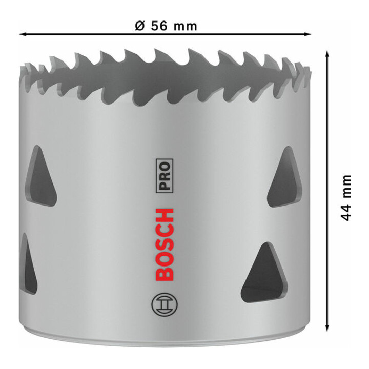 Bosch PRO Multi Material Lochsäge, 56 mm, mit Gewinde