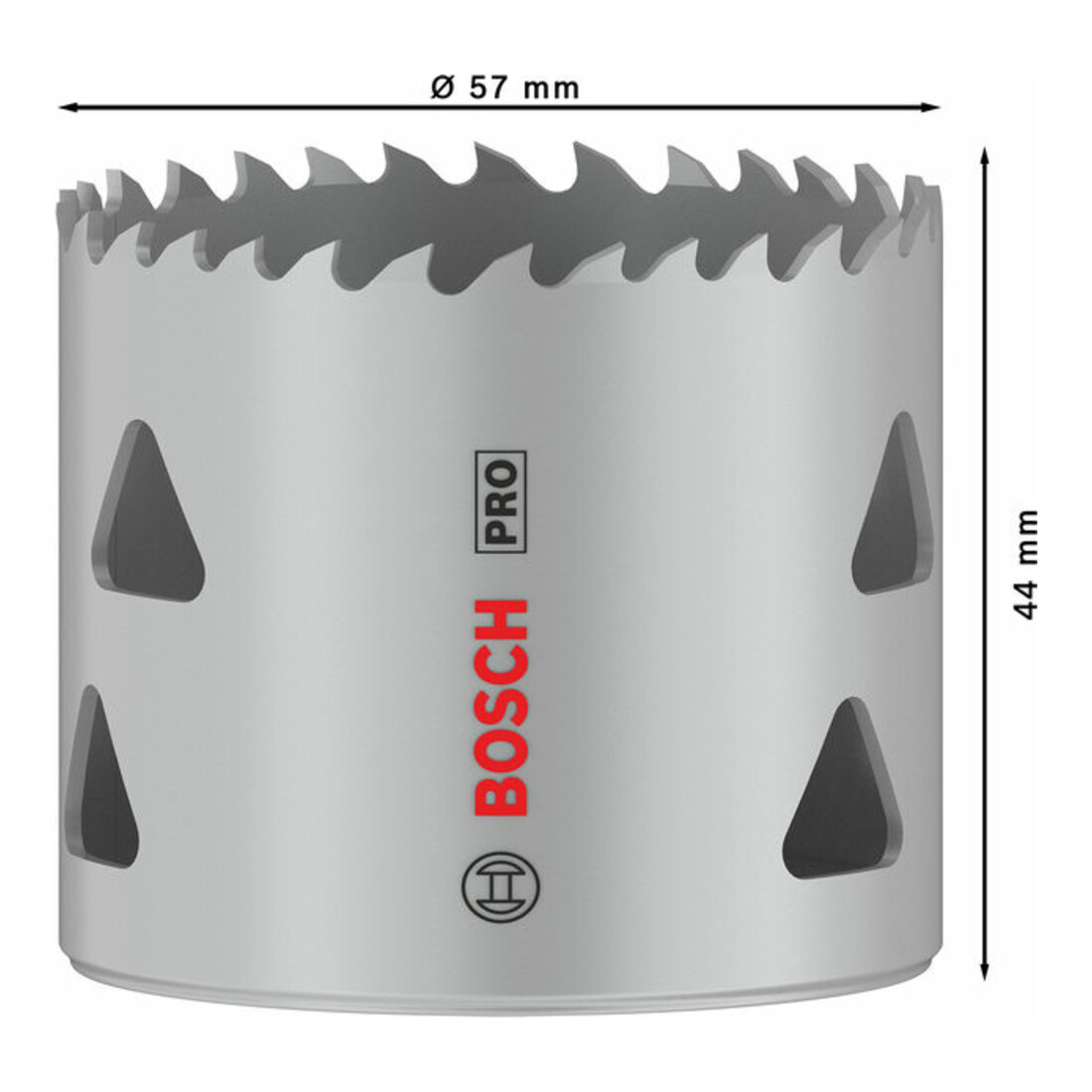 Bosch PRO Multi Material Lochsäge, 57 mm, mit Gewinde