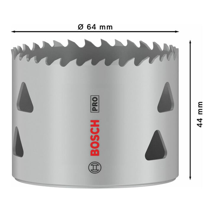 Bosch PRO Multi Material Lochsäge, 64 mm, mit Gewinde