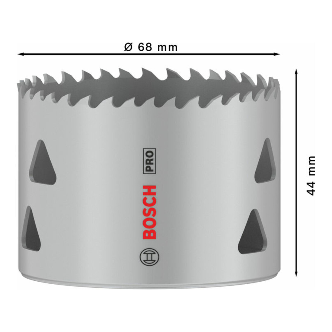 Bosch PRO Multi Material Lochsäge, 68 mm, mit Gewinde