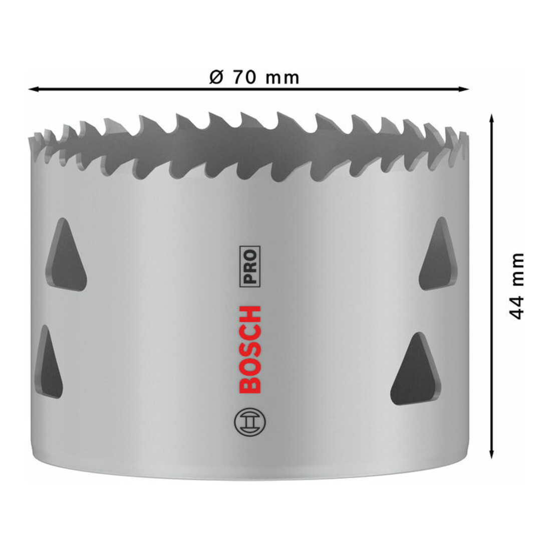 Bosch PRO Multi Material Lochsäge, 70 mm, mit Gewinde