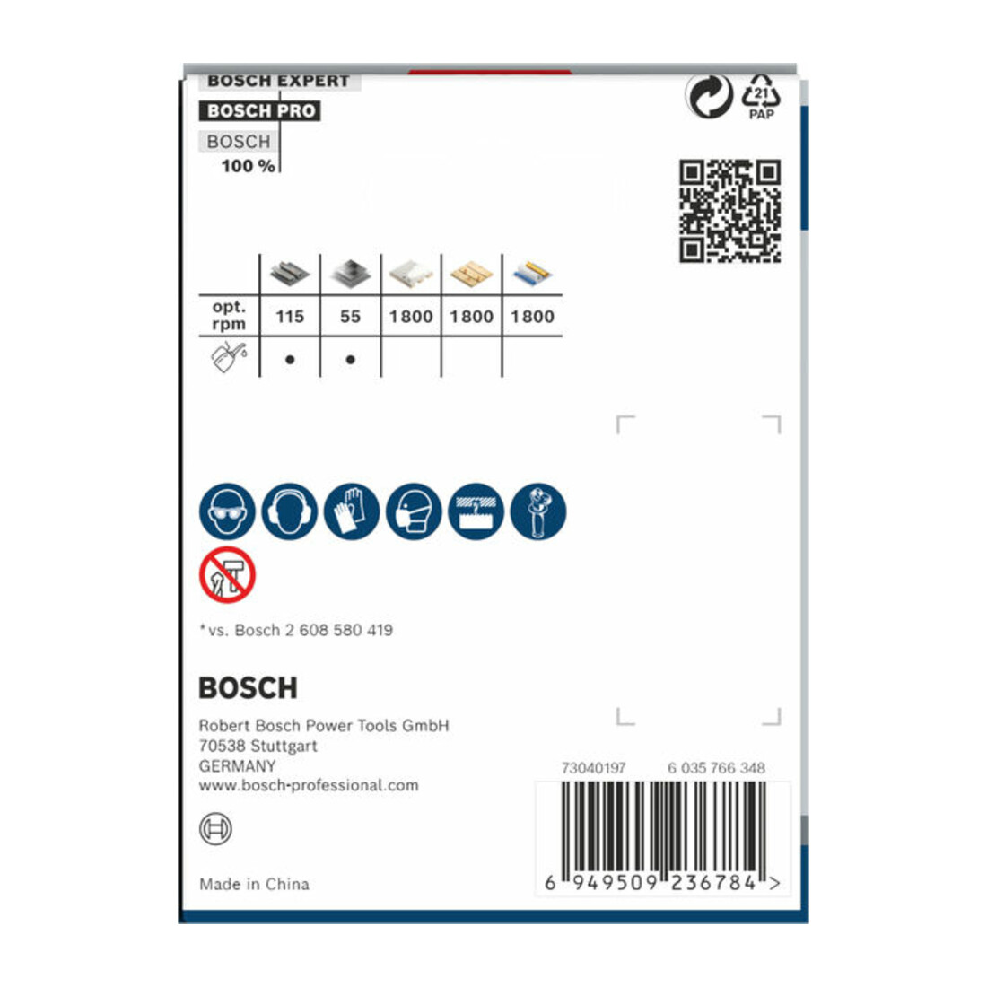 Bosch PRO Multi Material Lochsäge, 76 mm, mit Gewinde