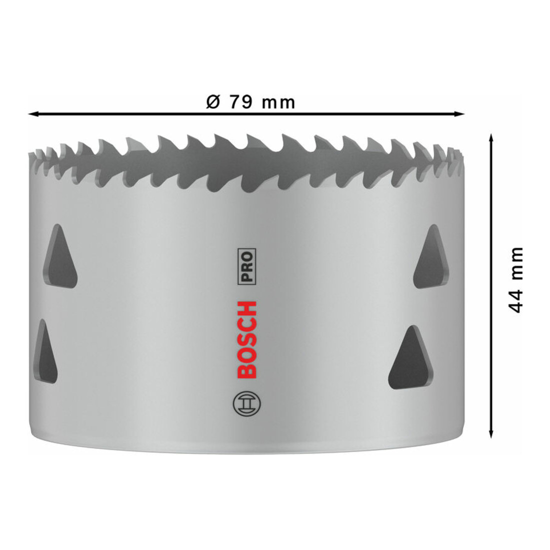Bosch PRO Multi Material Lochsäge, 79 mm, mit Gewinde
