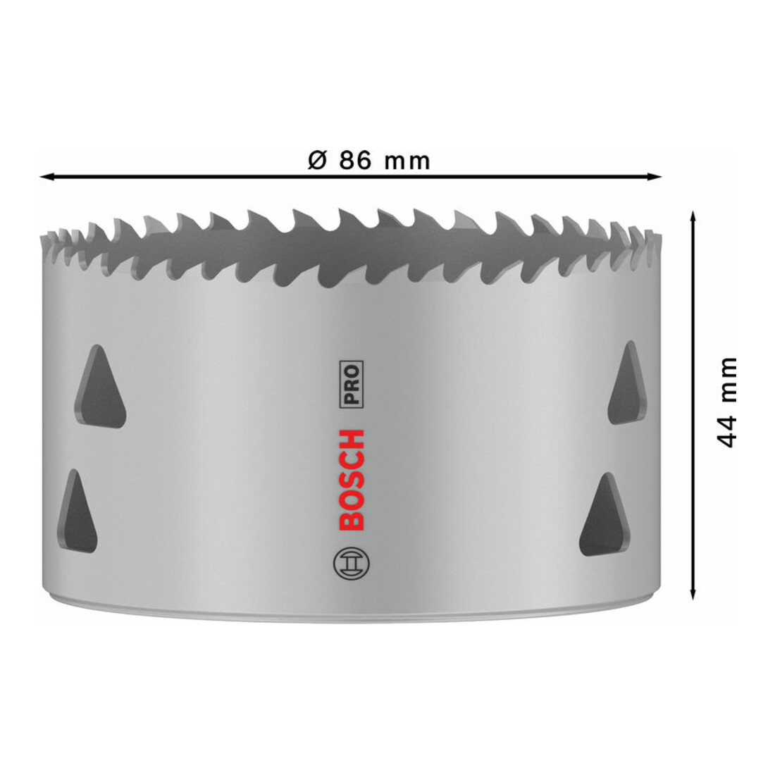 Bosch PRO Multi Material Lochsäge, 86 mm, mit Gewinde