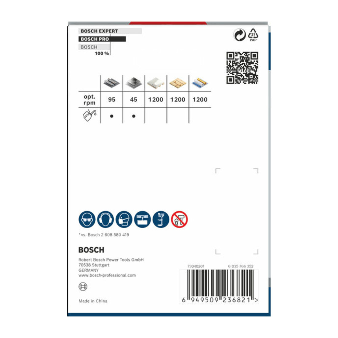 Bosch PRO Multi Material Lochsäge, 89 mm, mit Gewinde