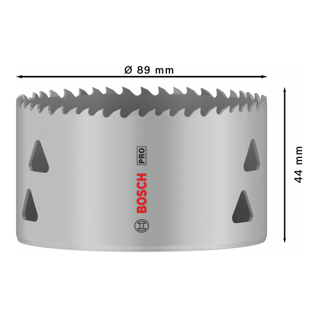 Bosch PRO Multi Material Lochsäge, 89 mm, mit Gewinde
