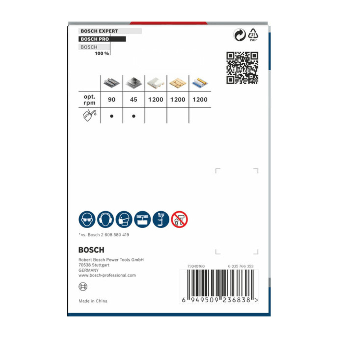 Bosch PRO Multi Material Lochsäge, 92 mm, mit Gewinde