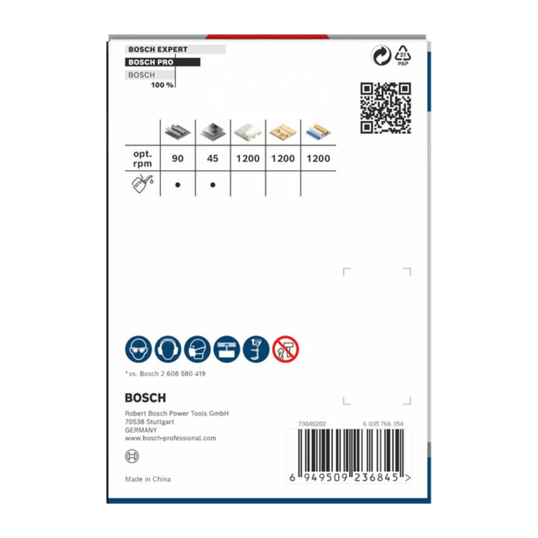 Bosch PRO Multi Material Lochsäge, 95 mm, mit Gewinde