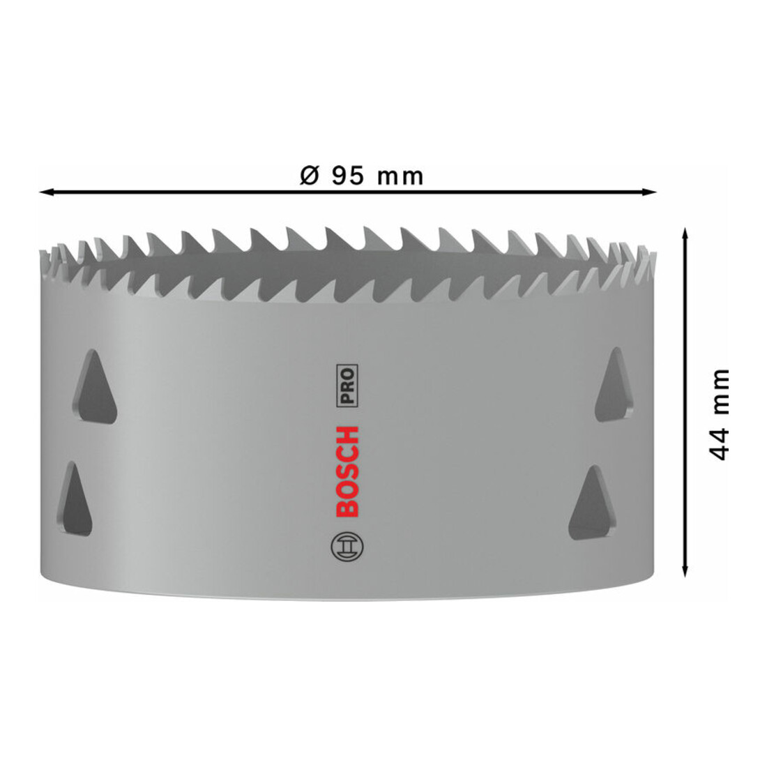 Bosch PRO Multi Material Lochsäge, 95 mm, mit Gewinde