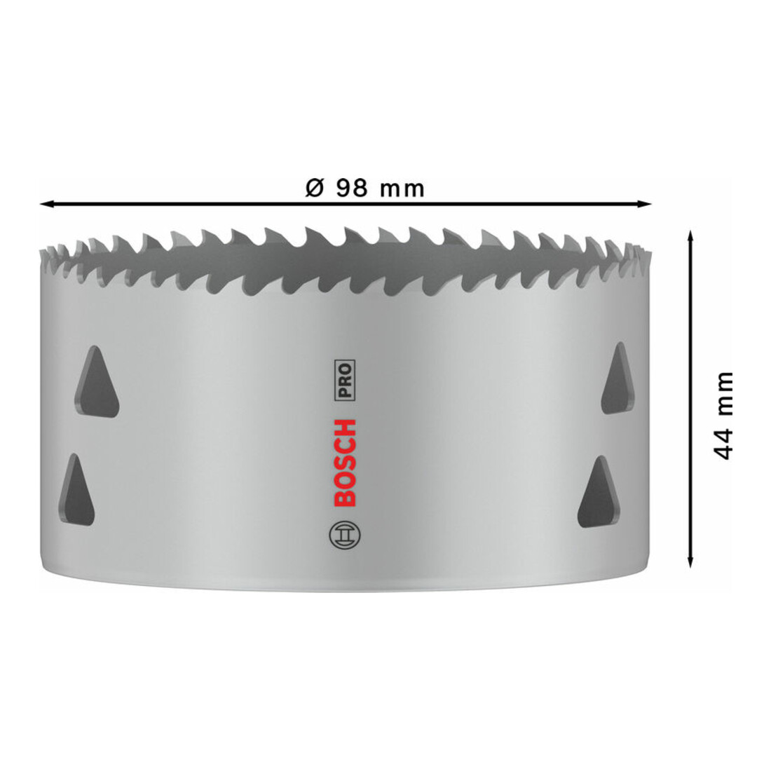 Bosch PRO Multi Material Lochsäge, 98 mm, mit Gewinde