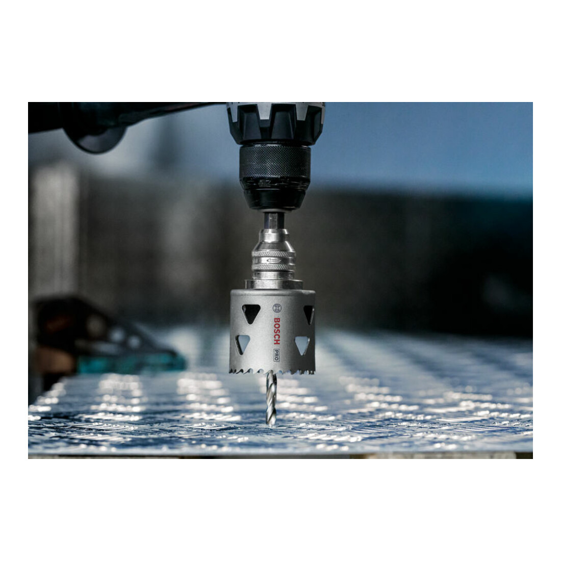 Bosch PRO Multi Material Lochsäge, 98 mm, mit Gewinde