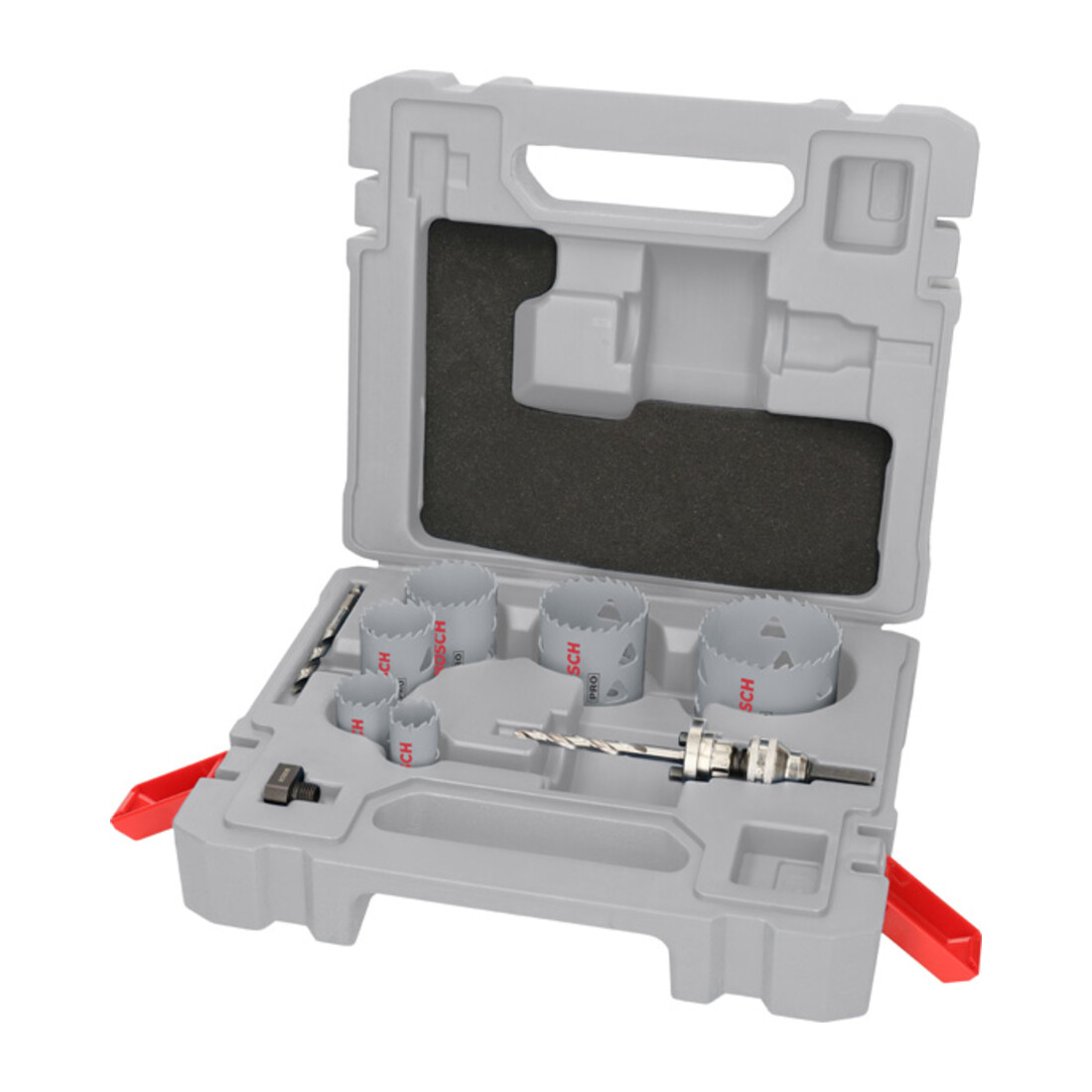 Bosch PRO Multi Material Lochsäge Q-Lock Aufsteckhalter-SeT, 15-tlg.