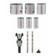 Bosch PRO Multi Material Lochsäge Q-Lock Halter-Set, 10-tlg.