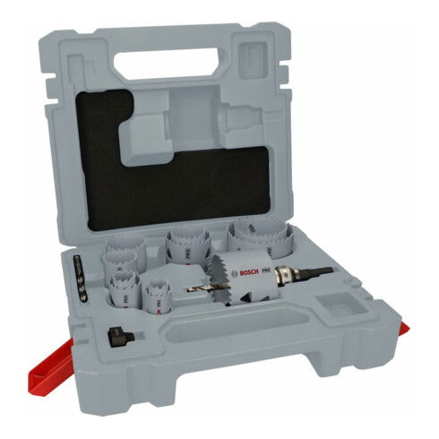 Bosch PRO Multi Material Lochsäge Q-Lock Halter-Set, 15-tlg.