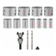 Bosch PRO Multi Material Lochsäge Q-Lock Halter-Set, 15-tlg.