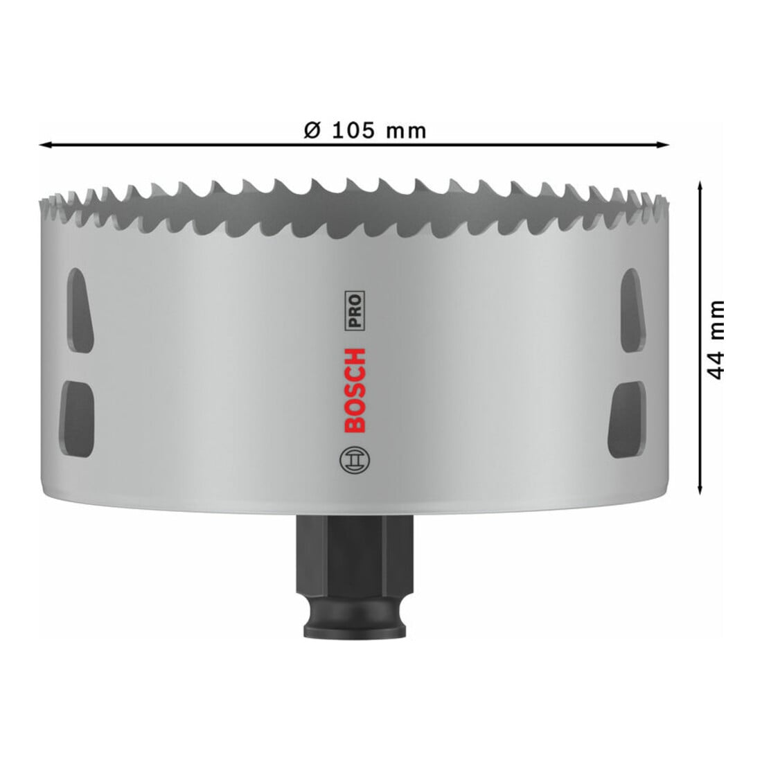 Bosch PRO Multi Material PC Plus Lochsäge, 105 mm