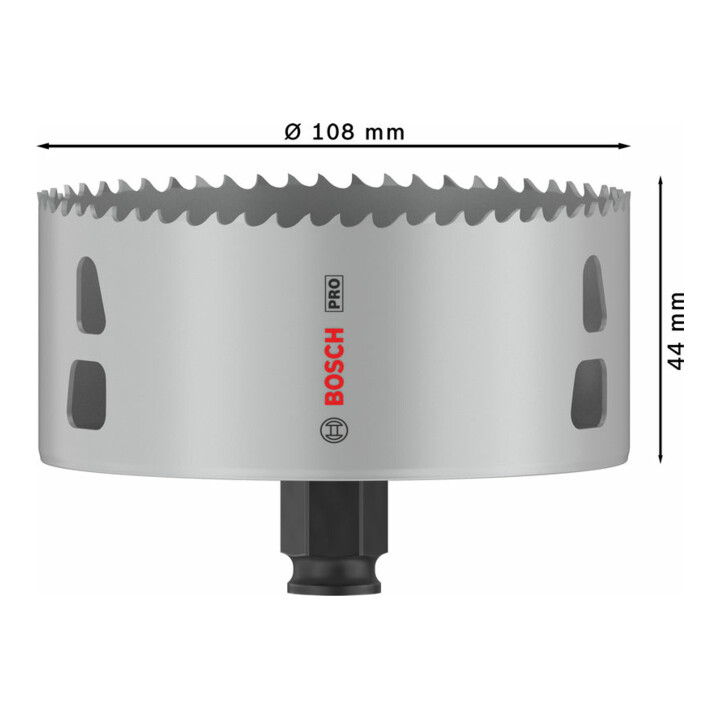 Bosch PRO Multi Material PC Plus Lochsäge, 108 mm