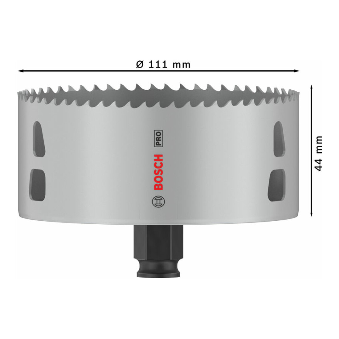 Bosch PRO Multi Material PC Plus Lochsäge, 111 mm