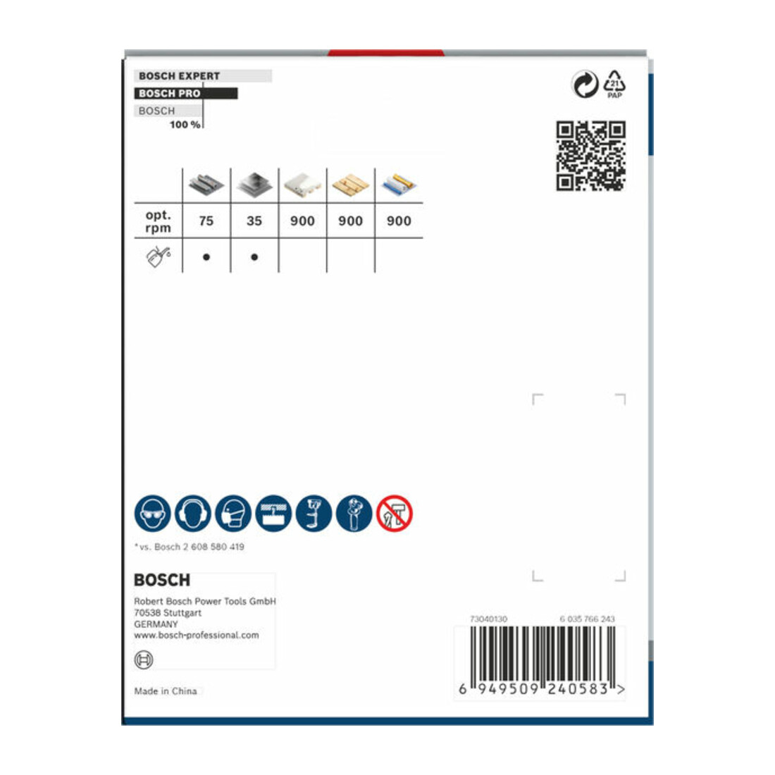 Bosch PRO Multi Material PC Plus Lochsäge, 114 mm