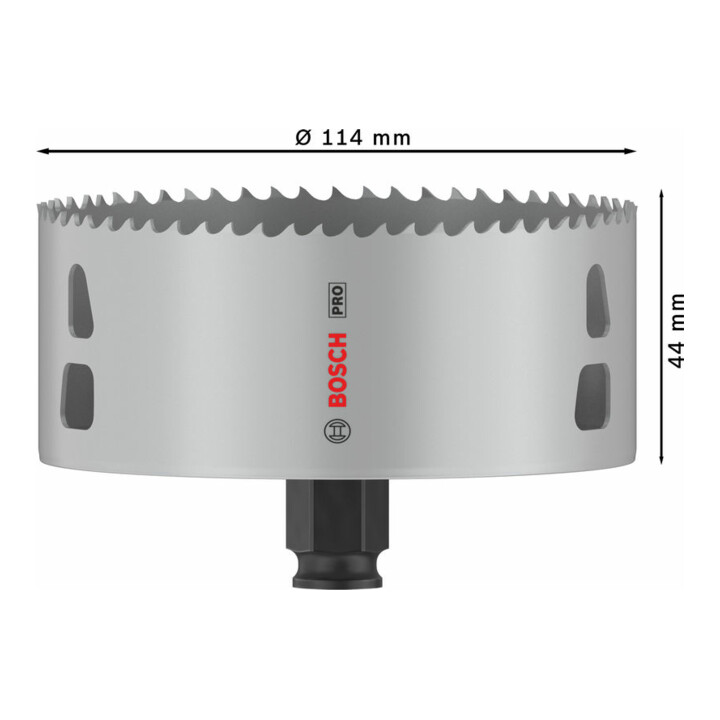 Bosch PRO Multi Material PC Plus Lochsäge, 114 mm