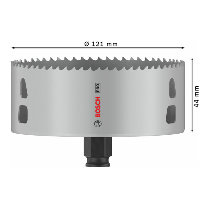 Bosch PRO Multi Material PC Plus Lochsäge, 121 mm