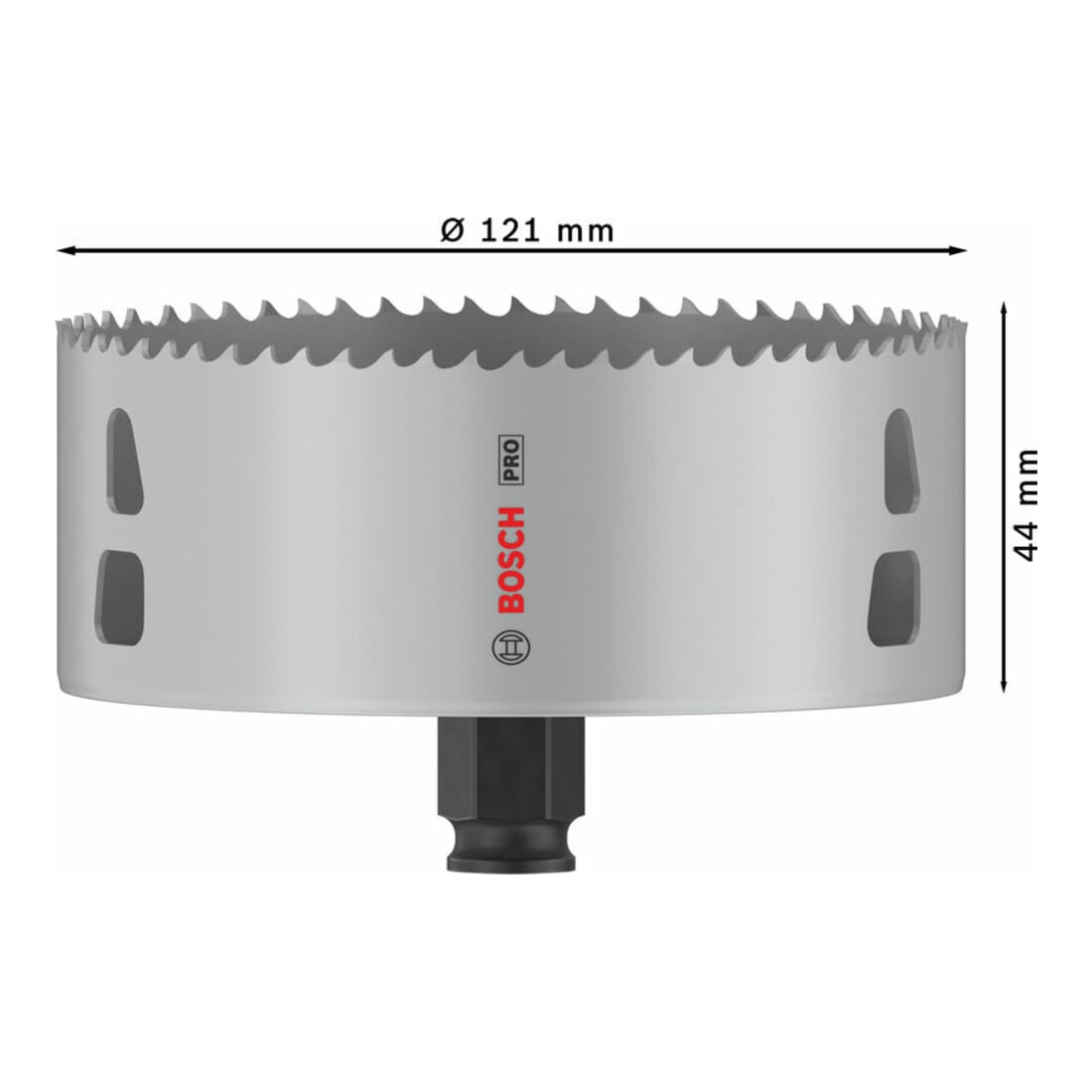 Bosch PRO Multi Material PC Plus Lochsäge, 121 mm