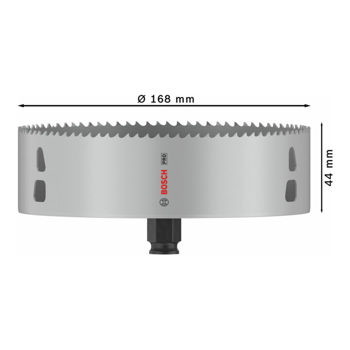 Bosch PRO Multi Material PC Plus Lochsäge, 168 mm